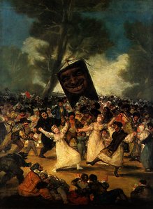 El entierro de la sardina de Francisco de Goya